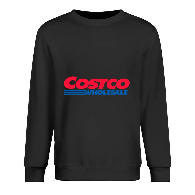 Costco Wholesale Corporation Logo Design Male Pullover Sweatshirt