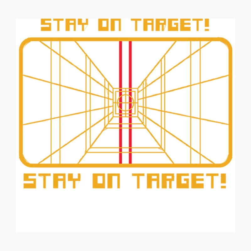 Stay on Target! Throw Pillow
