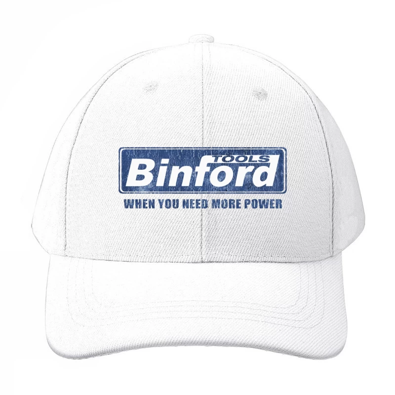 Vintage Binford Tools Power Equipment Logo with Slogan Baseball Cap