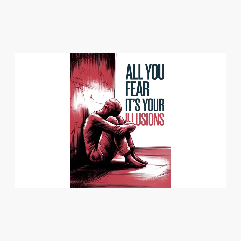 Confronting Fear and Illusions: A Mental Health Perspective Travel Mug