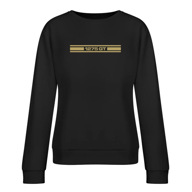 Classic 1275 GT Sports Car Design Female Pullover Sweatshirt