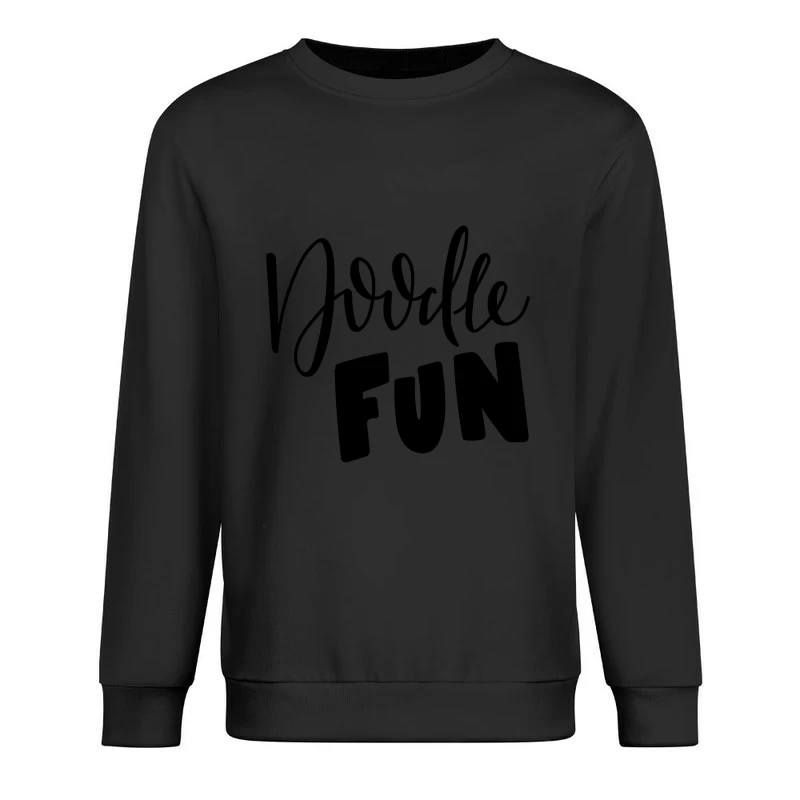 Amusement de Doodle Homme Sweat-shirt à enfiler
