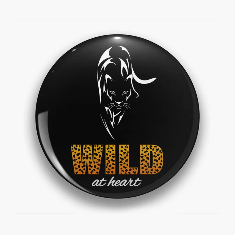 Wild at Heart – Bold Leopard Spirit Pin