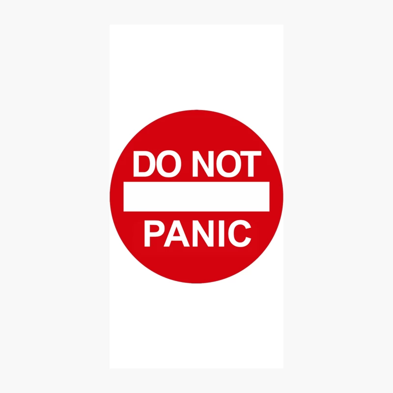 Do Not Panic iPhone Case