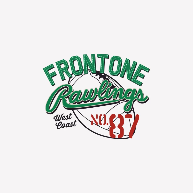 Frontone Rawlings Football Design Herren T-Shirt