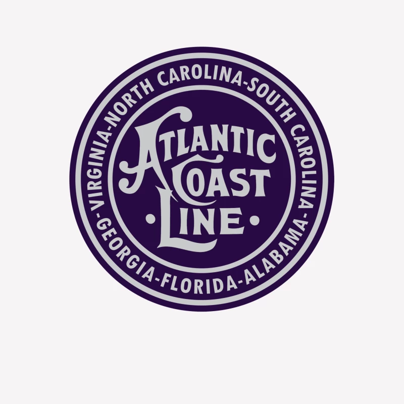 Atlantic Coast Line Railroad Male T-Shirt