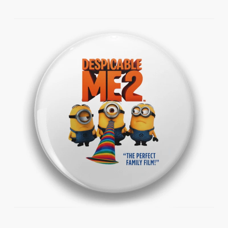 5 MINIONS, DESPICABLE ME, MIB Pin