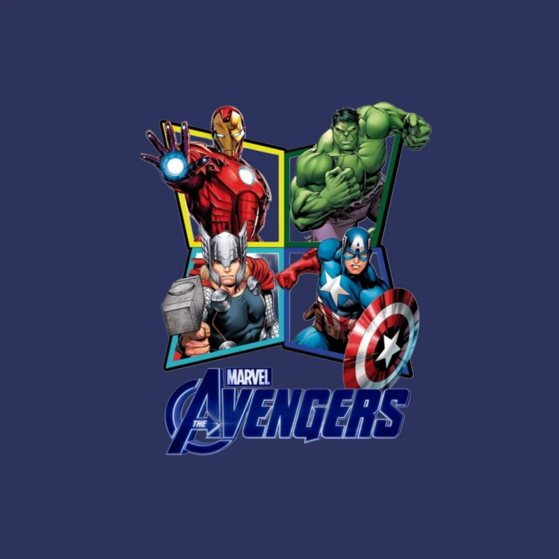 Marvel Avengers Comic Characters Male T-Shirt