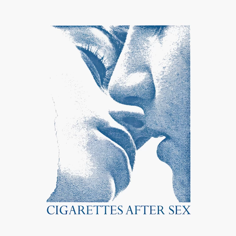 Cigarettes After Sex Retro Cotton Tote Bag