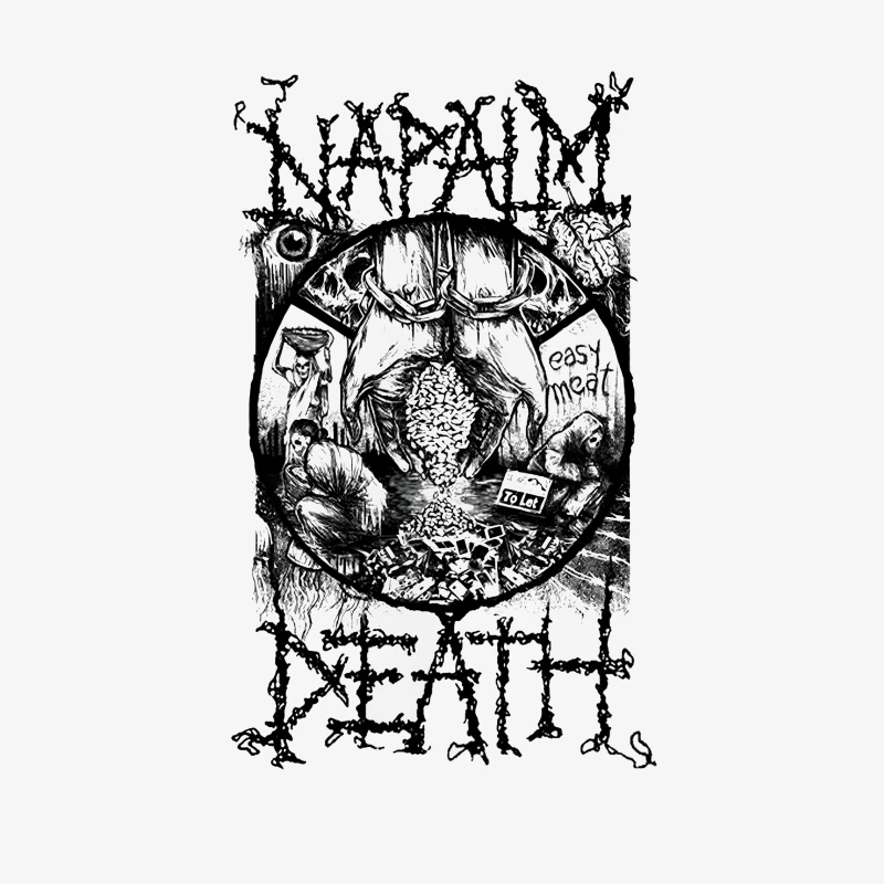 Napalm Death 2 Male Pullover Sweatshirt