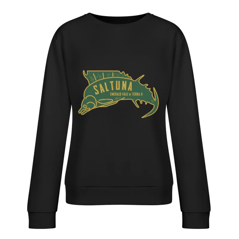 saltuna Logo Female Pullover Sweatshirt