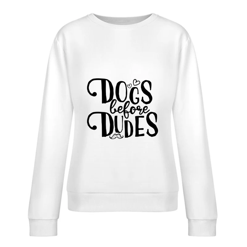 Silhouette de Main Délicate Femme Sweat-shirt à enfiler