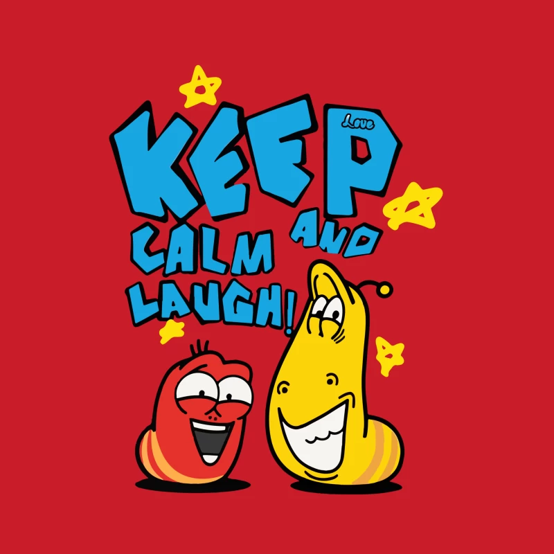 Humorvolle Cartoon-Larven mit motivierendem Spruch Herren Pullover Hoodie