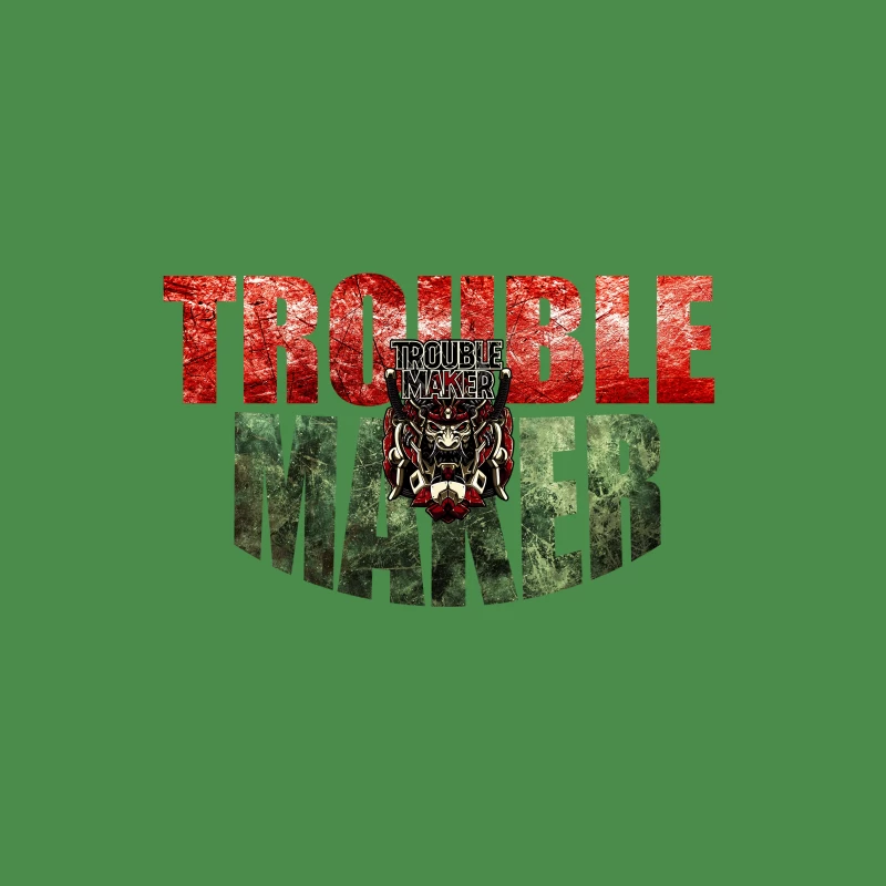 Troublemaker Logo Male T-Shirt