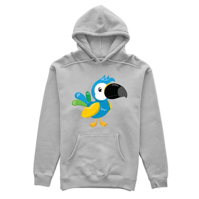 Perroquet coloré en dessin animé Femme Sweat à capuche