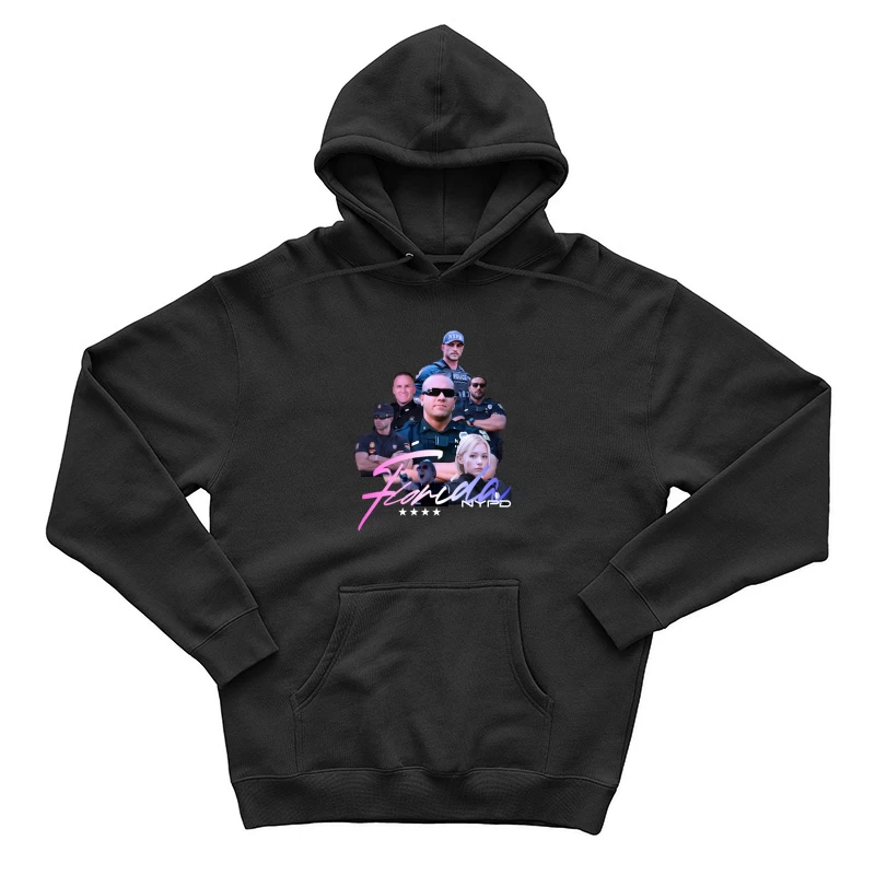 Gruppe von Polizisten mit Schriftzug Herren Pullover Hoodie