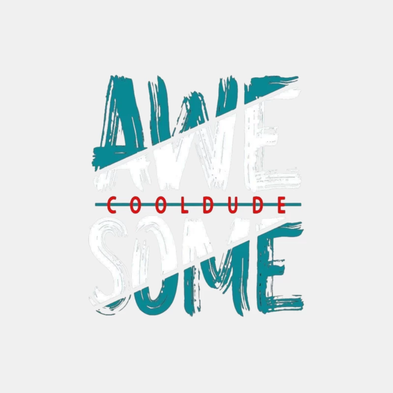 Awesome Cool Dude Graphic Male Tank Top