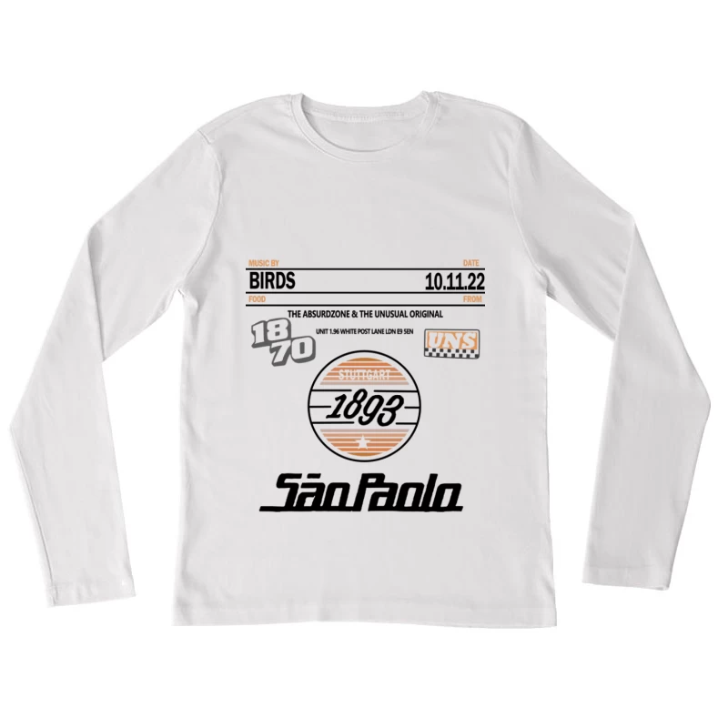 Fußball-Tribute-Stuttgart-Sãopaolo Damen Langarm T-Shirt