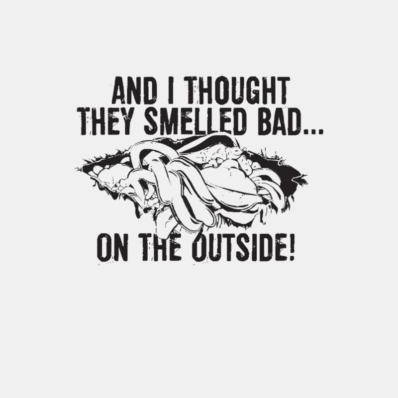 And I thought they smelled bad...on the outside! Male Tank Top