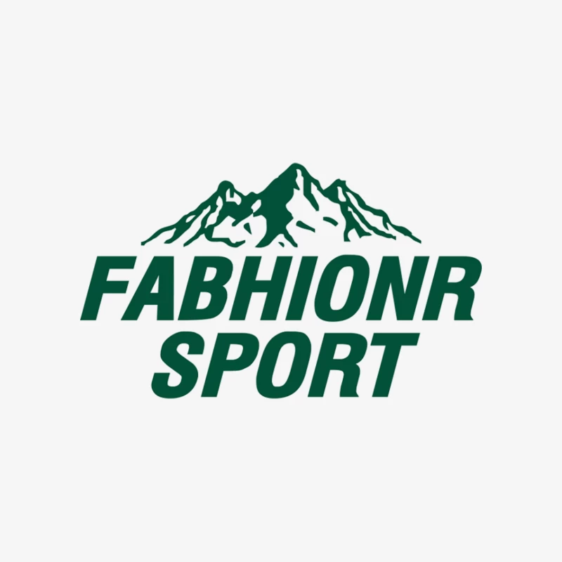 Outdoor Sport Logo mit Bergmotiv Herren Pullover Sweatshirt