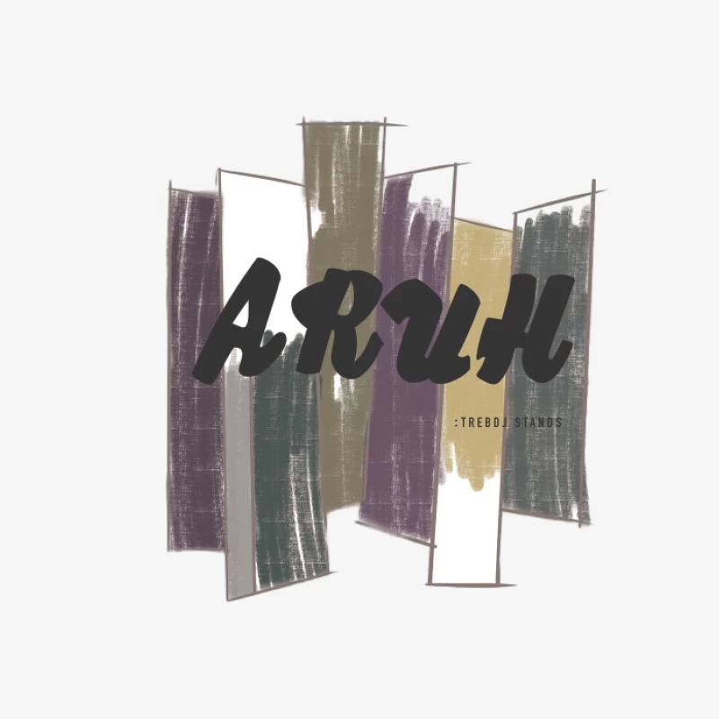 Design artistique avec couleurs abstraites Homme Sweat-shirt à enfiler
