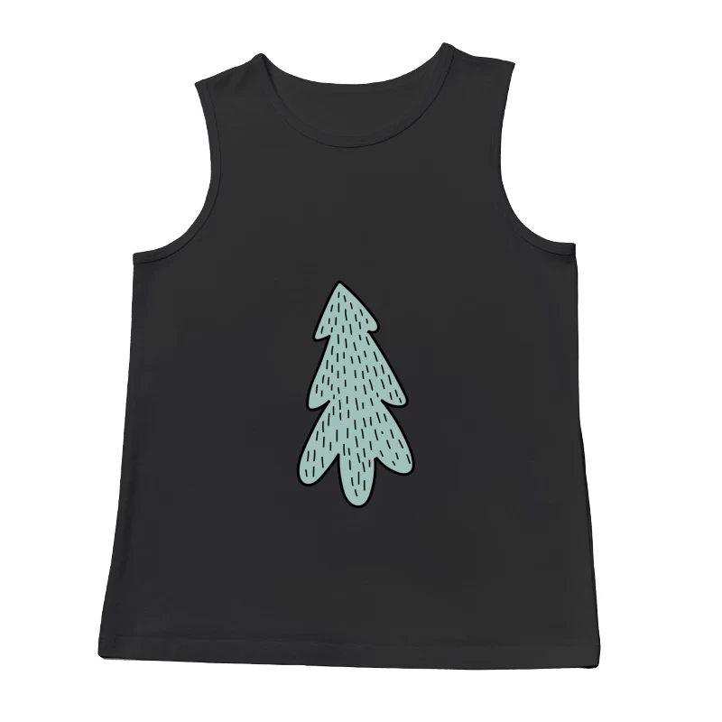 Arbre de Noël abstrait Homme Débardeur