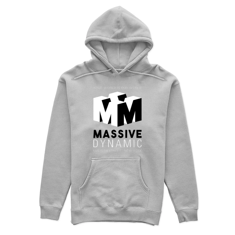 Fringe Massive Dynamic Logo Female Pullover Hoodie