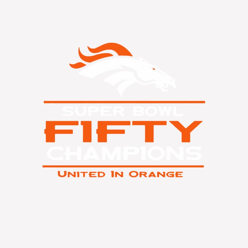 Denver Broncos Super Bowl 50 Fifty Champions