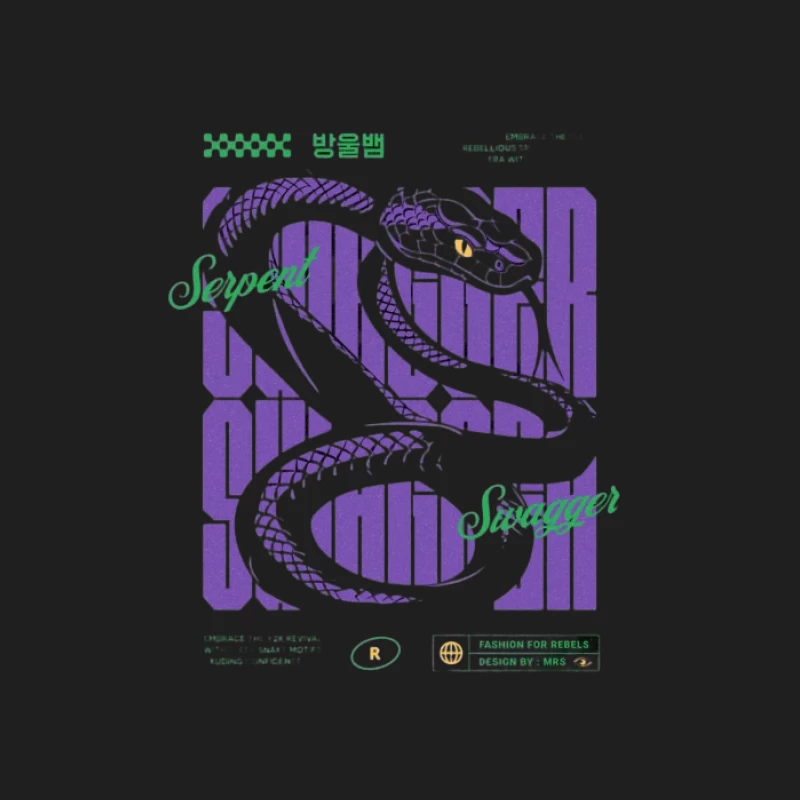 Design graphique Serpent Swagger Homme Débardeur