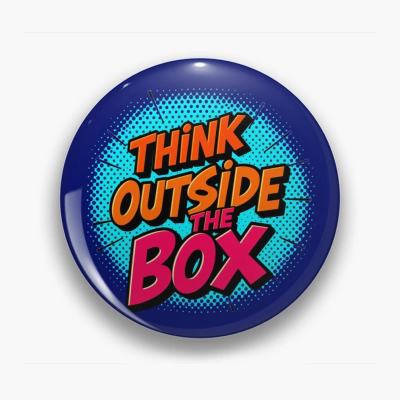 Creative Thinking Inspiration Pin