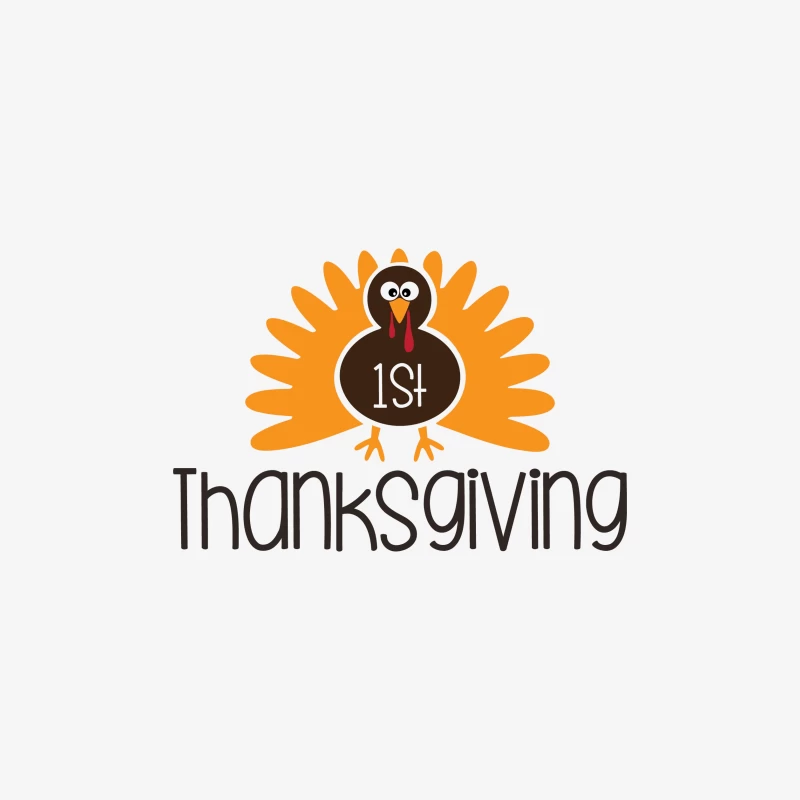 Premier Thanksgiving avec dinde Homme Sweat-shirt à enfiler
