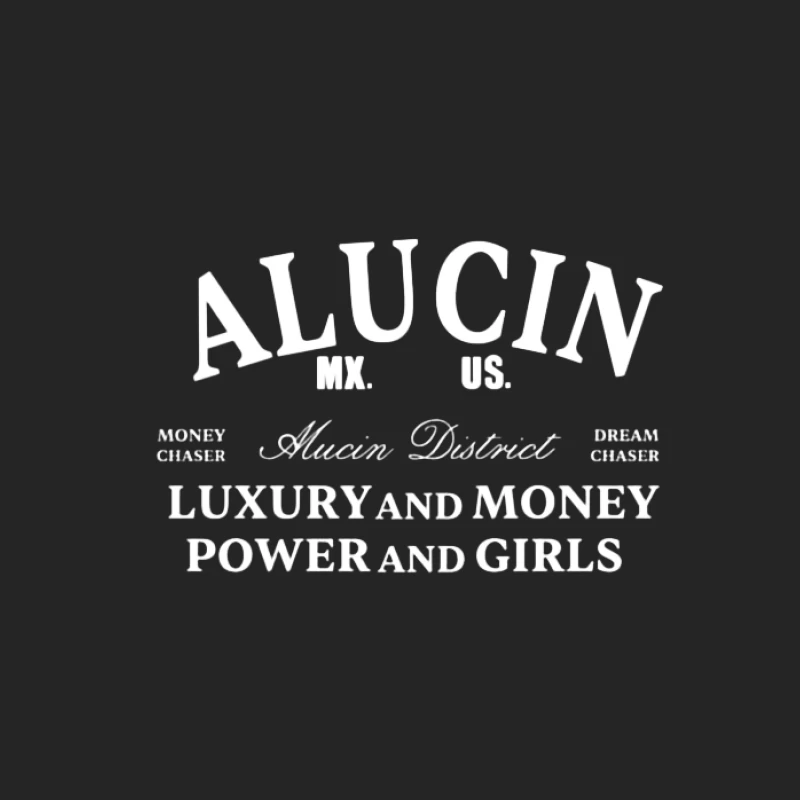 Alucin Design: Luxus und Macht Herren Pullover Sweatshirt
