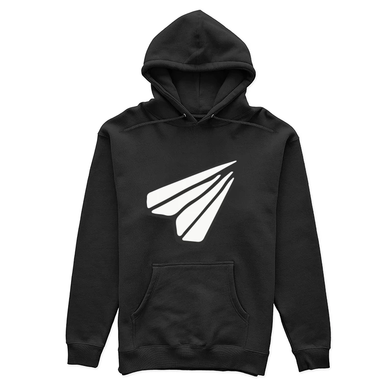 Avion en papier stylisé Femme Sweat à capuche