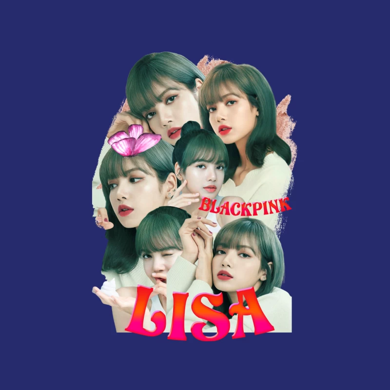 BLACKPINK Lisa - K-pop Icon in Fashion and Music Mouse Pad