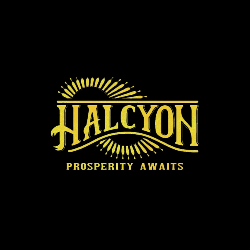 Halcyon Colony Logo Tapestry