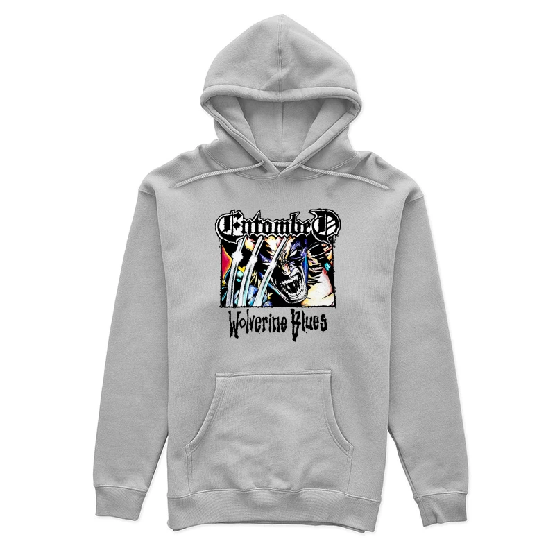 Entombed Wolverine Blues Vintage Female Pullover Hoodie