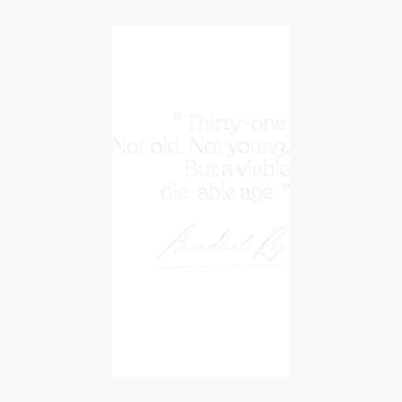 31st Birthday Humor Quote Gift iPhone Case
