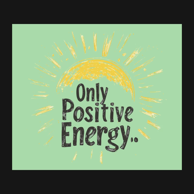 Sunny Inspiration: Radiating Positive Energy Mouse Pad