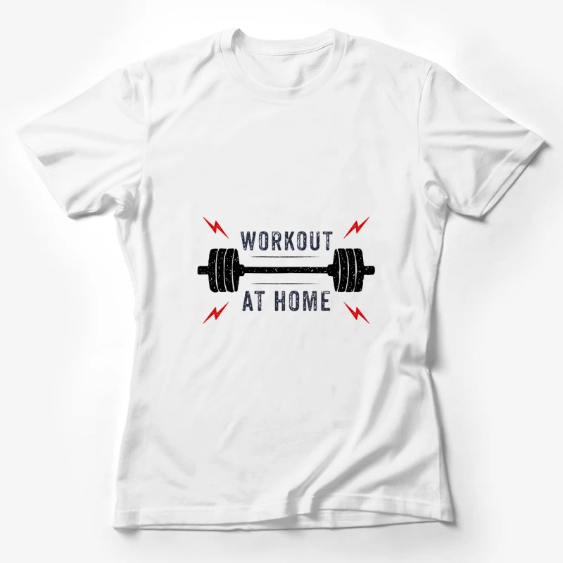 Rester en forme avec un entraînement à domicile Femme T-Shirt