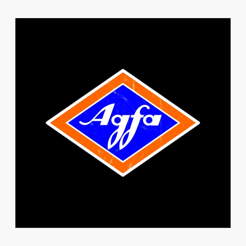 Agfa Retro Throw Pillow
