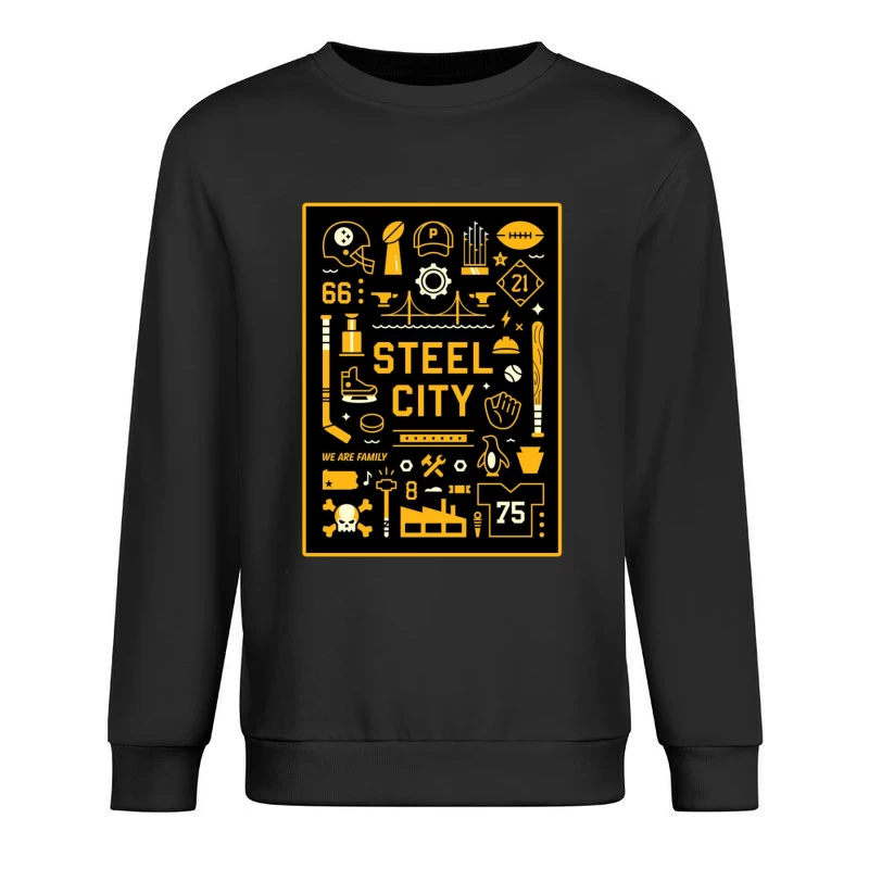 PITTSBURGH SPORTS Male Pullover Sweatshirt