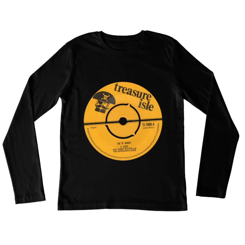 Treasure Isle Records Female Long Sleeve T-Shirt