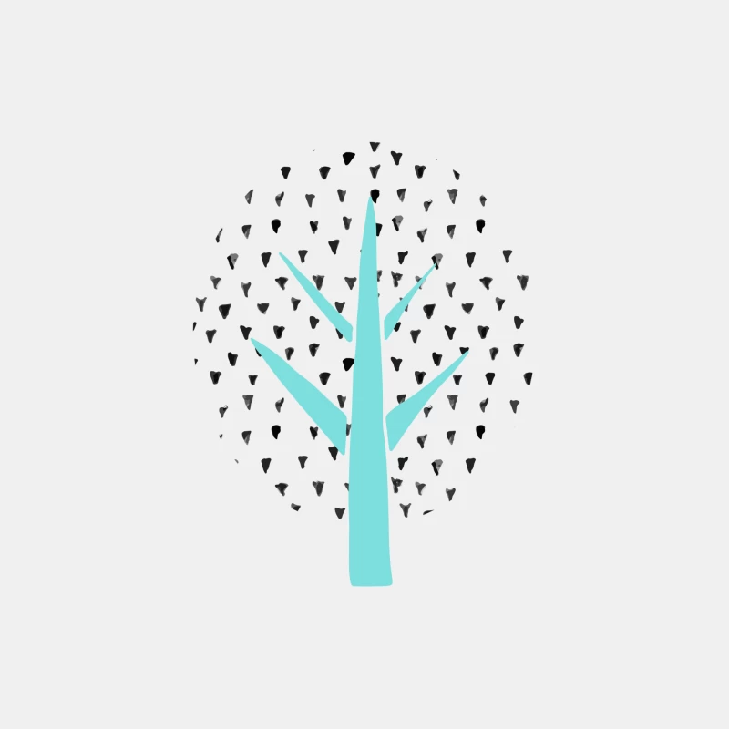 Arbre Givré en Vecteur Homme Débardeur