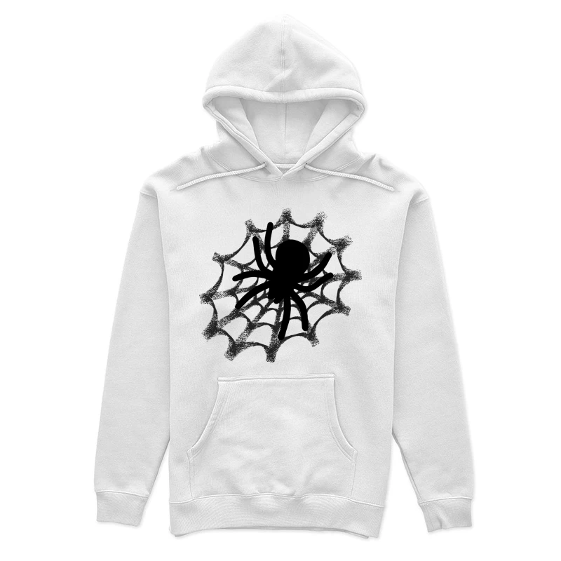 Spinne im Netz Design Damen Pullover Hoodie