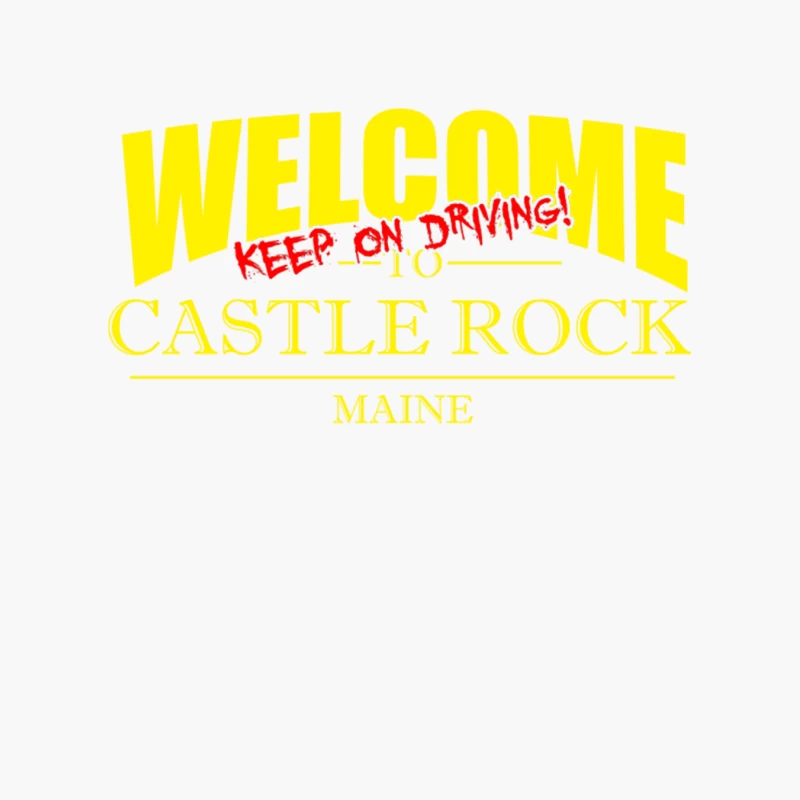 Welcome to Castle Rock, Maine Cotton Tote Bag
