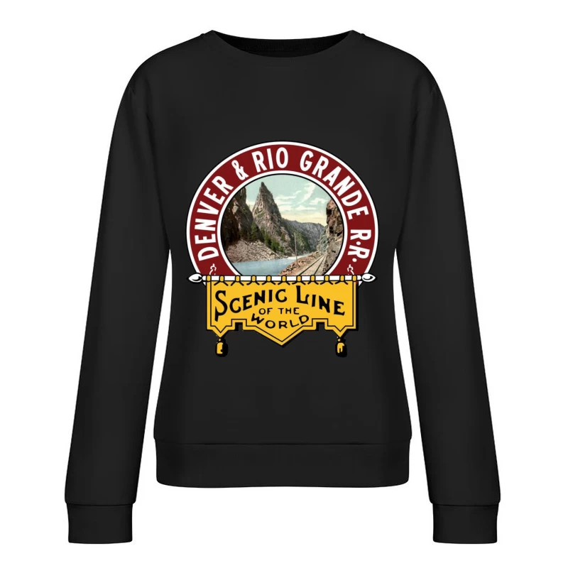 Denver and Rio Grande Female Pullover Sweatshirt