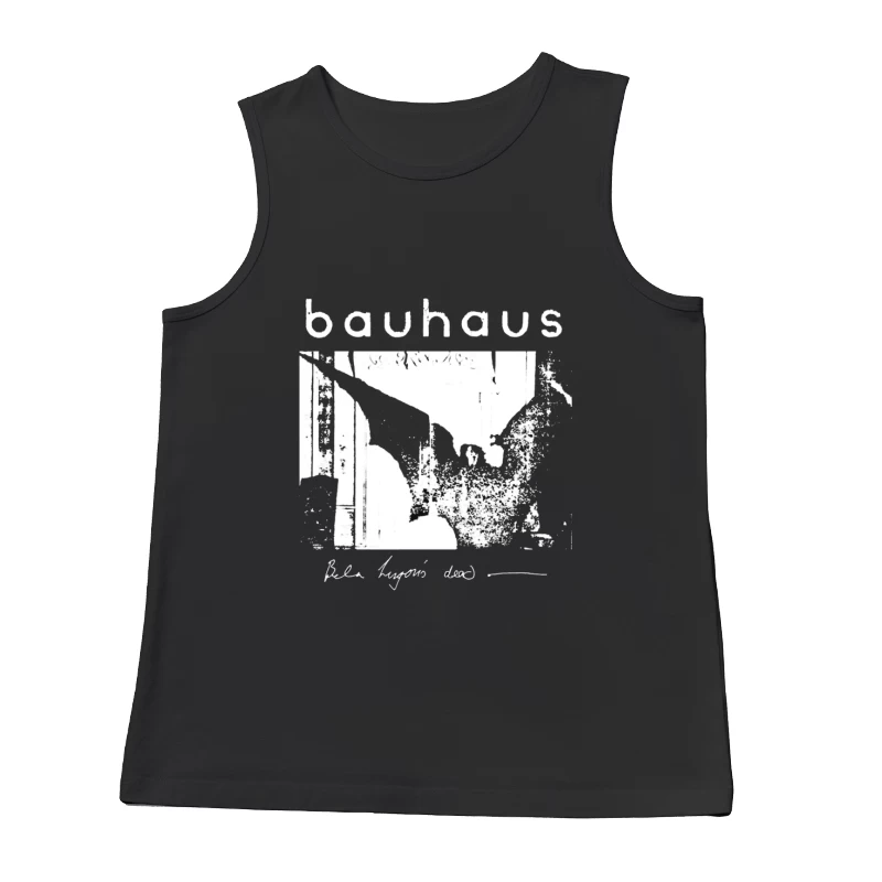 Vintage Bauhaus Typography and Abstract Design Study Male Tank Top