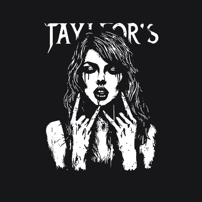 Taylor Swift Metal Female Pullover Hoodie