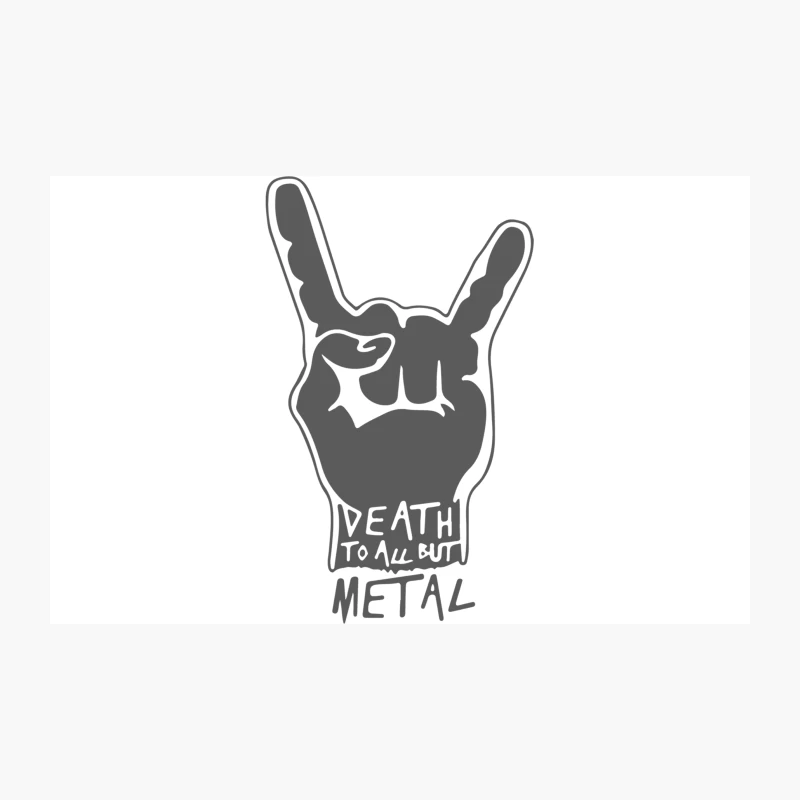 Death To All But Metal Travel Mug