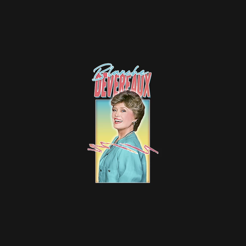 Blanche Deveraux  Original 80s Style Fan Art Design Desk Mat